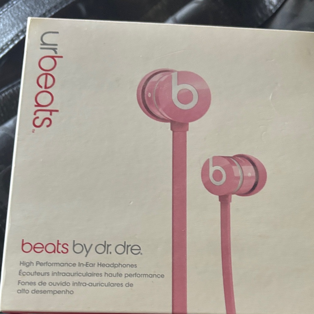 Beats by Dre urBeats Pink Earbud Headphones